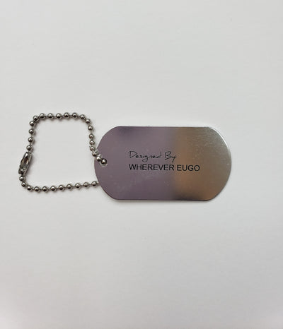Medical Bag Tag with ball chain