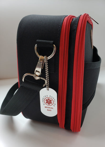 Medical Bag Tag with ball chain