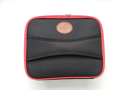 Classic Black and Red Diabetes Travel Case