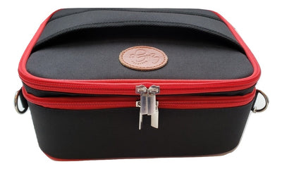 Classic Black and Red Diabetes Travel Case