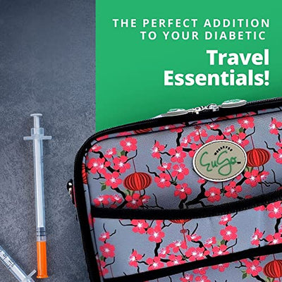 Sakura Diabetes Travel case with Accessories