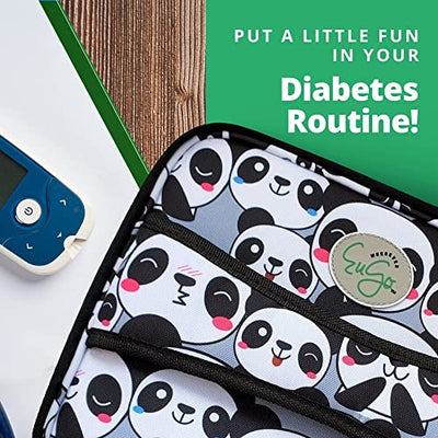 Panda-monium Diabetes Travel Case