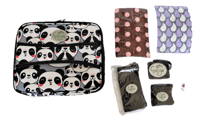 Panda-monium Diabetes Travel Case with Accessories