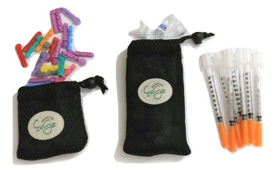 Panda-monium Diabetes Travel Case with Accessories